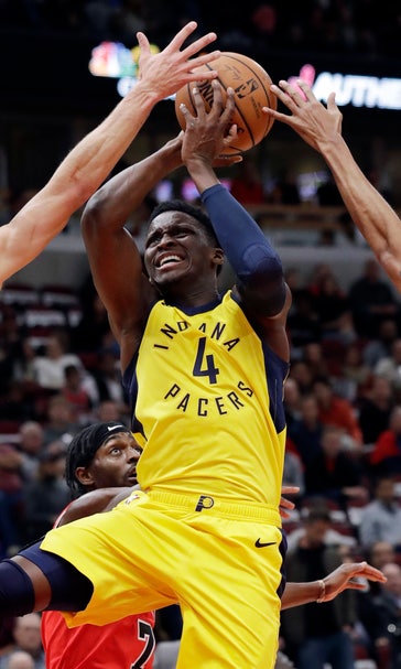 Oladipo leads balanced Pacers past Bulls 107-105